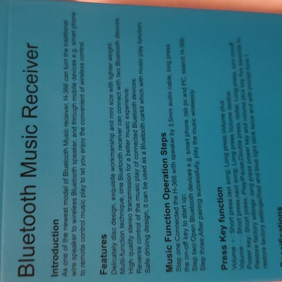 Bluetooth Receiver - New in Box - Multiple Available - Picture 5 of 6